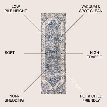 Modern Persian Boho Vintage Area Rug
